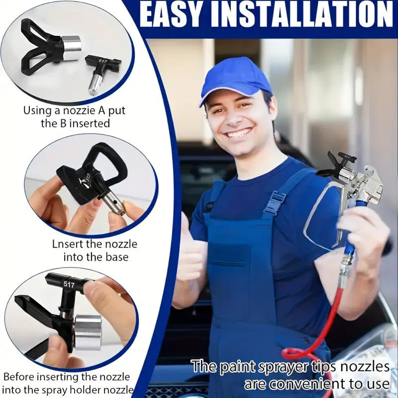 Sakerplus Airless Paint Sprayer Kit