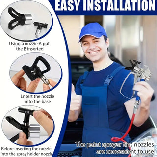 Sakerplus Airless Paint Sprayer Kit