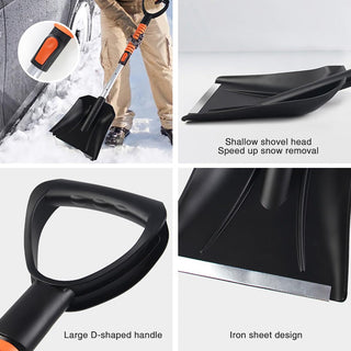 Sakerplus® Winter Snow Brush Scraper Tool