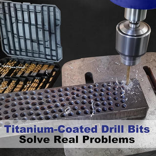 SAKER 99pcs High Speed Steel Drill Bit Set