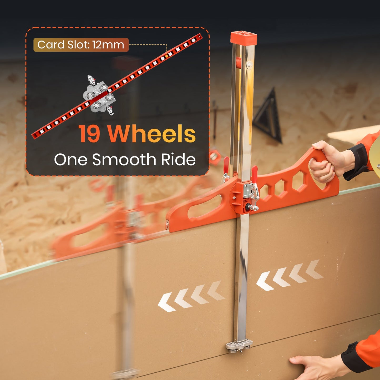 Sakerplus Foldable Drywall Cutting Tool