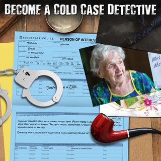 Sakerplus® Cold Case Murder Mystery Game