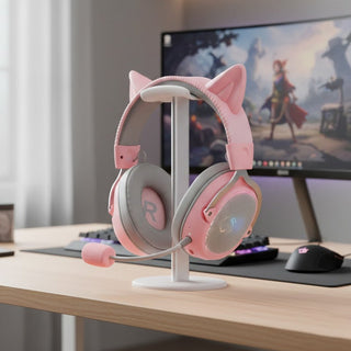 Sakerplus® Wireless Gaming Headset RGB Noise Canceling