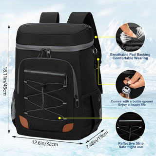 Sakerplus® Insulated Leakproof Cooler Backpack