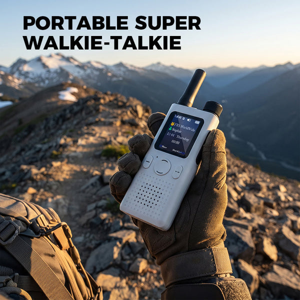 Sakerplus® Portable Long Range PoC Walkie Talkie