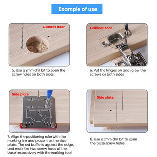 SAKER® Hinge Mounting Guide