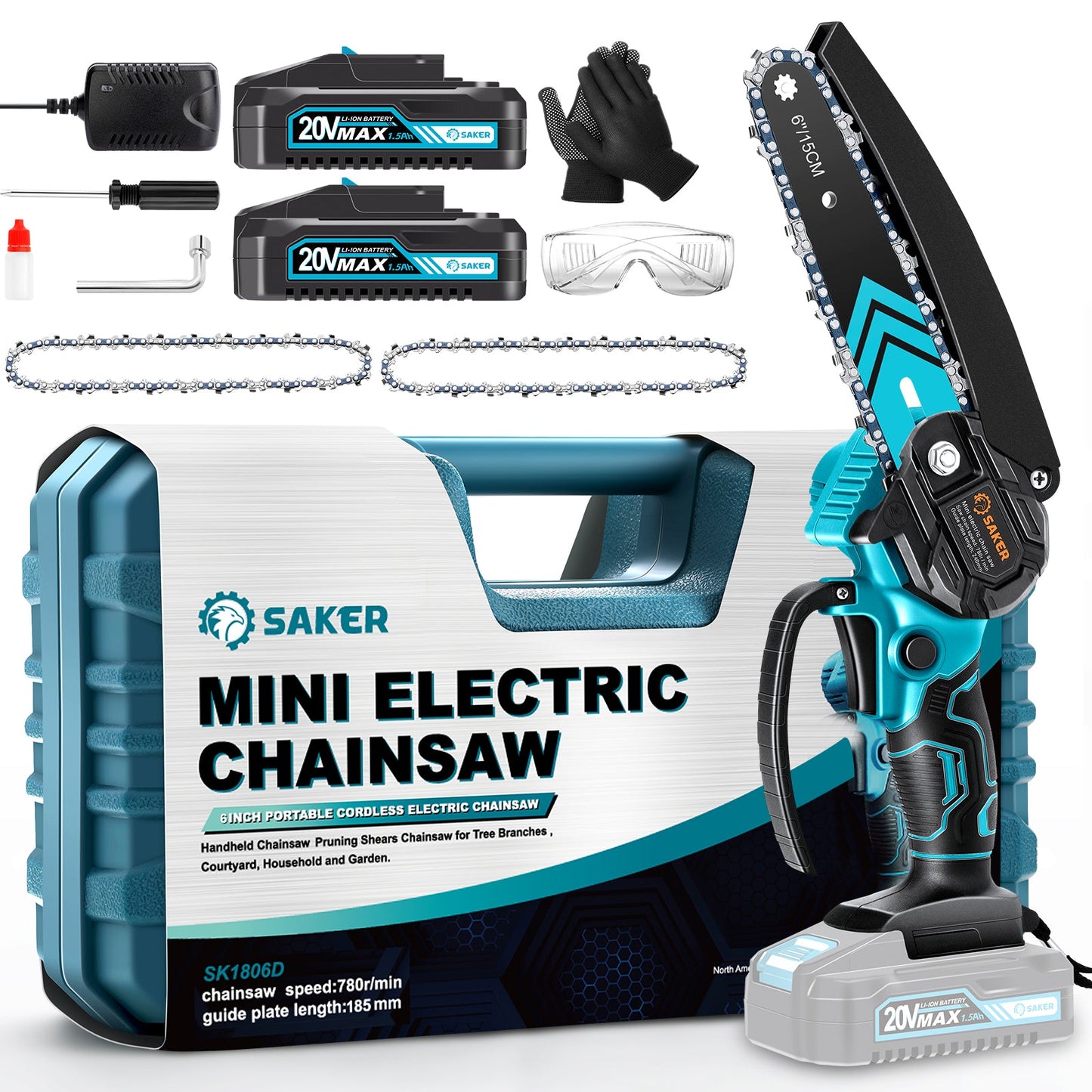 Saker® Mini Chainsaw