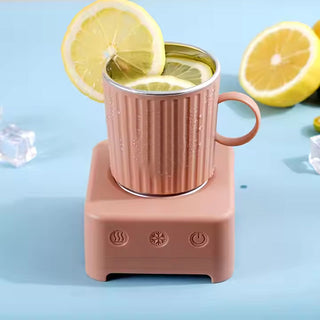 Sakerplus Portable Beverage Chiller and Heater Cup