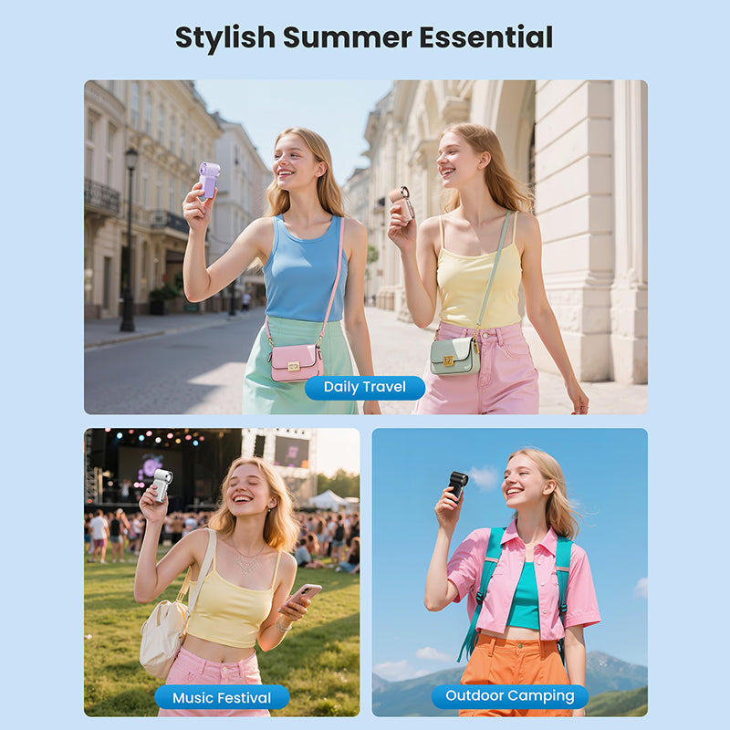 Sakerplus Portable Mini Handheld Fan