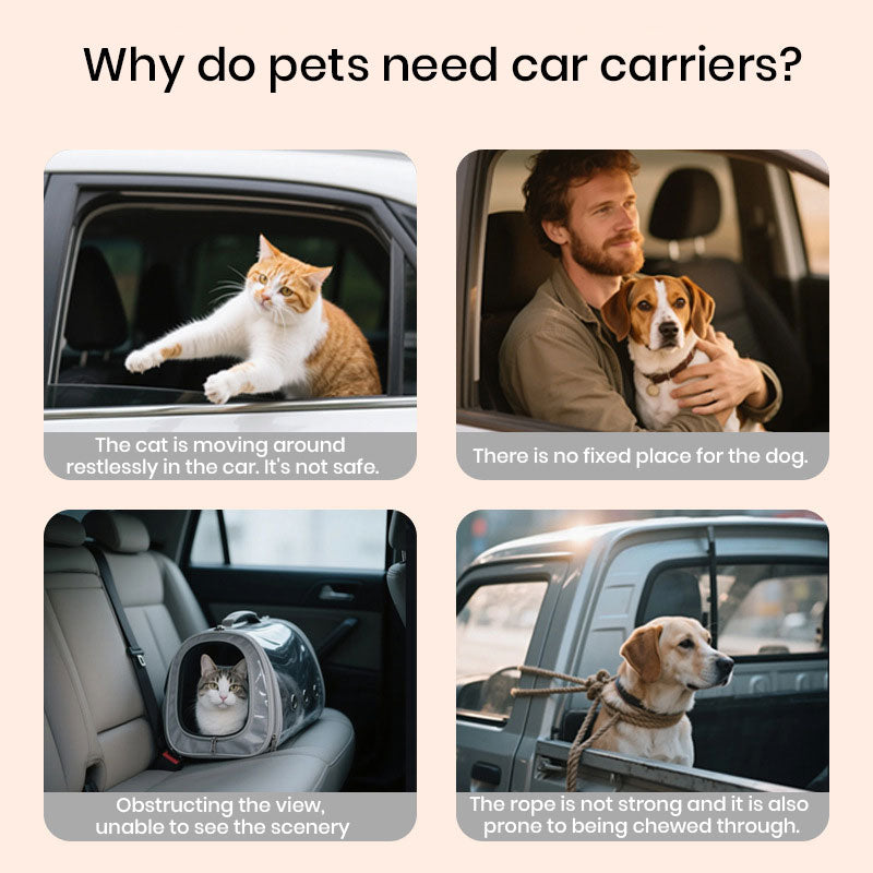 Sakerplus® Center Console Pet Car Seat