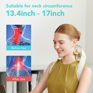 Sakerplus Neck Massager for Pain Relief Deep Tissue