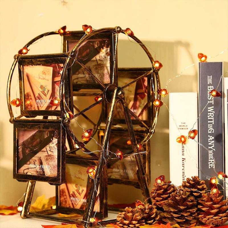 LED Acorn String Lights