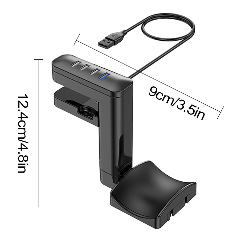 Sakerplus® Under Desk Headphone Holder Stand