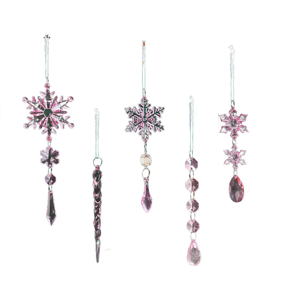 Sakerplus® Acrylic Crystal Christmas Ornaments