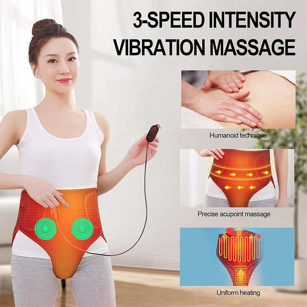 Sakerplus® Heated Massage Waist Support Belt