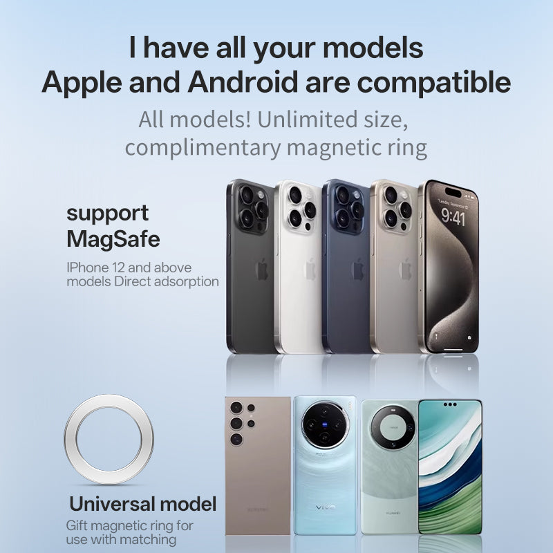 Sakerplus® Magnetic Wireless Car Charger