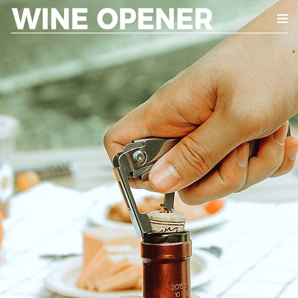 SAKER® 6-in-1 Camping Flatware Set