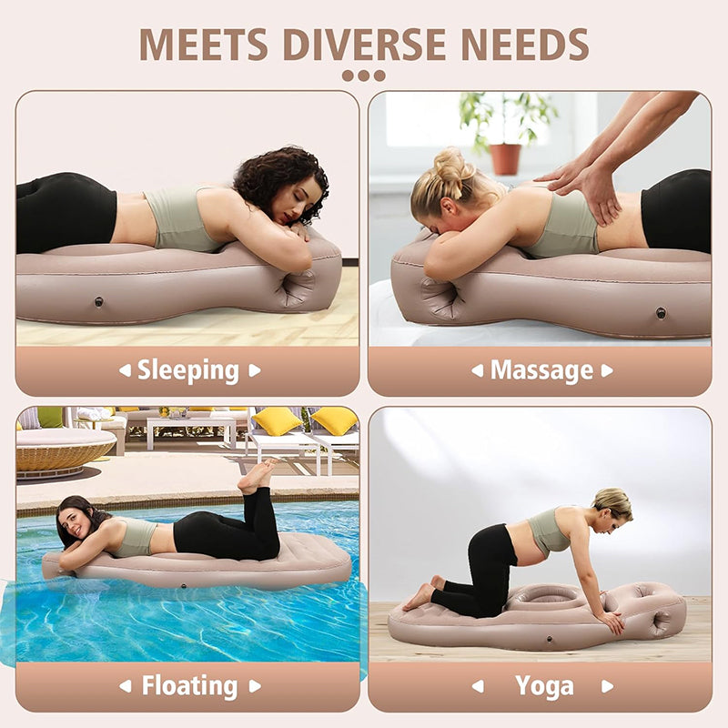 Sakerplus Inflatable Full Body Pregnancy Pillow