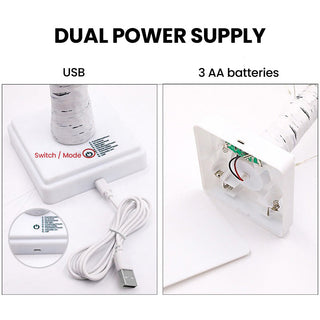 Sakerplus LED Willow Tree Light with 8 Modes