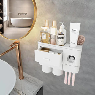 Sakerplus® Tooth Brush Holder For Bathroom Wall Mounted