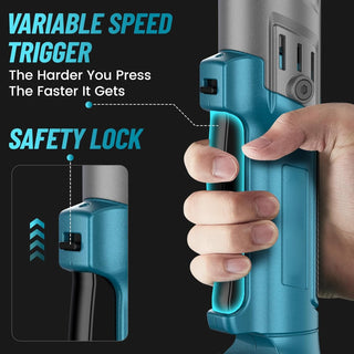 Sakerplus Cordless Electric Ratchet Wrench Set