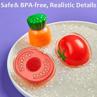 Sakerplus® Pretend Play Kitchen Food Set