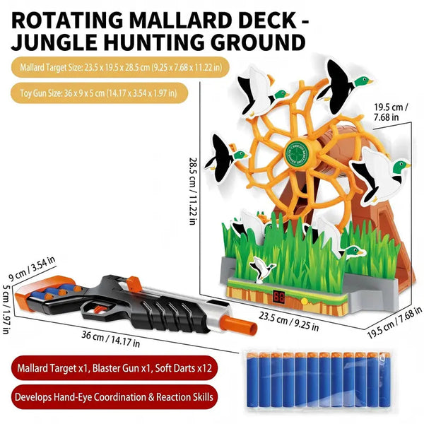 Sakerplus®  Electronic Rotating Goose Target Game