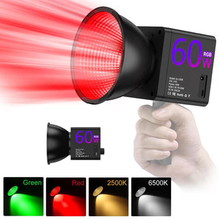 Sakerplus Portable RGB Studio Lighting for Vlogs
