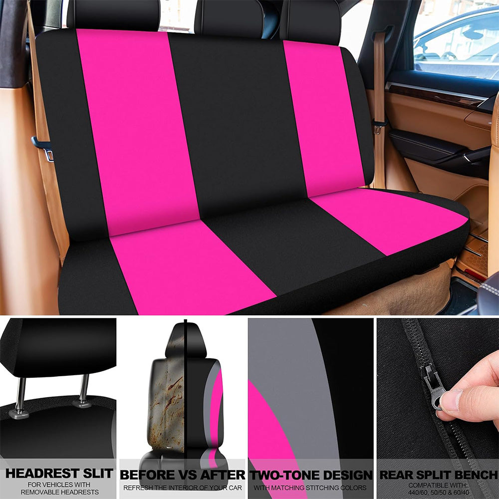 Sakerplus® Fluffy Car Seat Cover Full Set