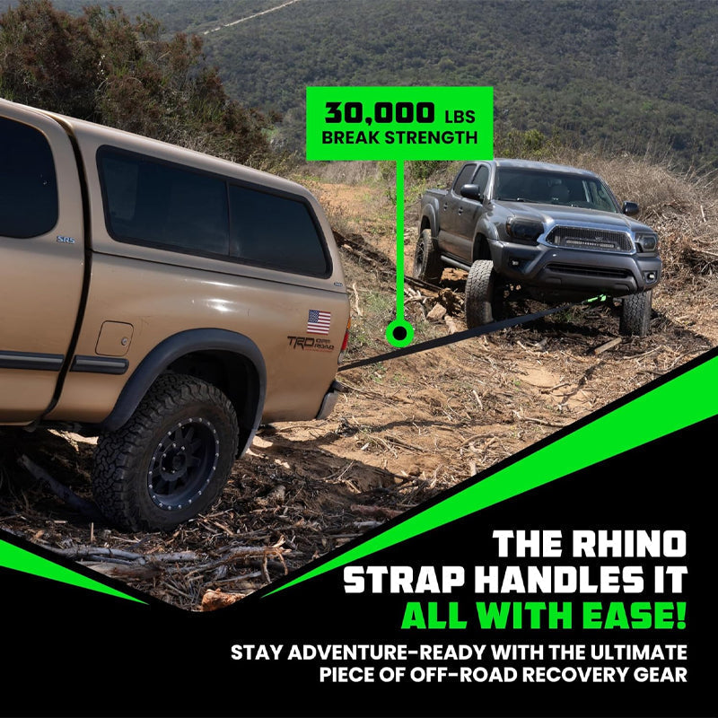 Sakerplus Heavy Duty Recovery Tow Strap