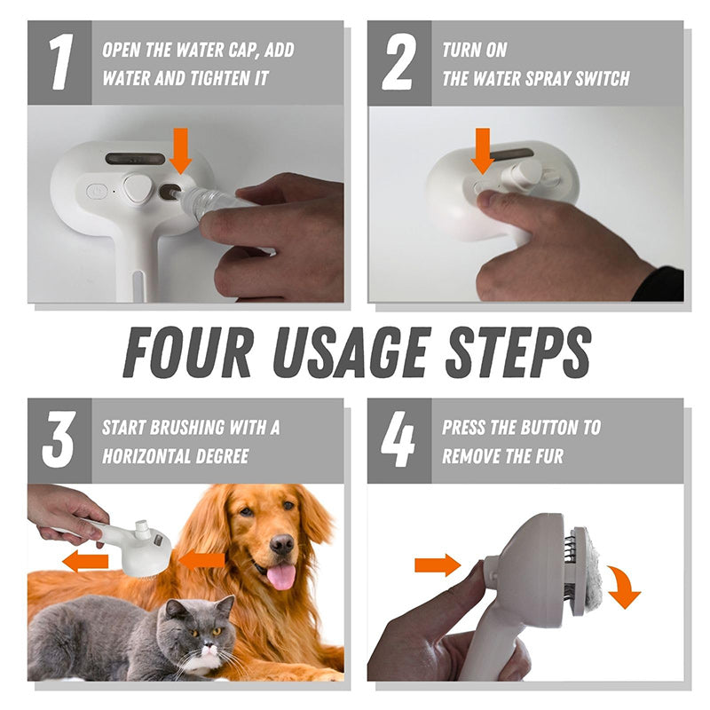 Sakerplus Spray Pet Brush