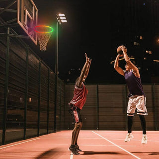 Solar Powered LED Basketball Lights