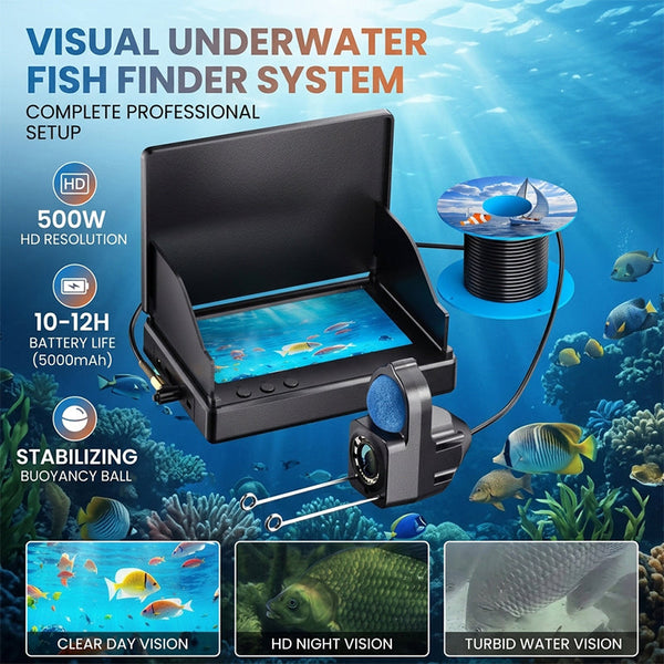 Sakerplus® Underwater Fishing Camera With Monitor