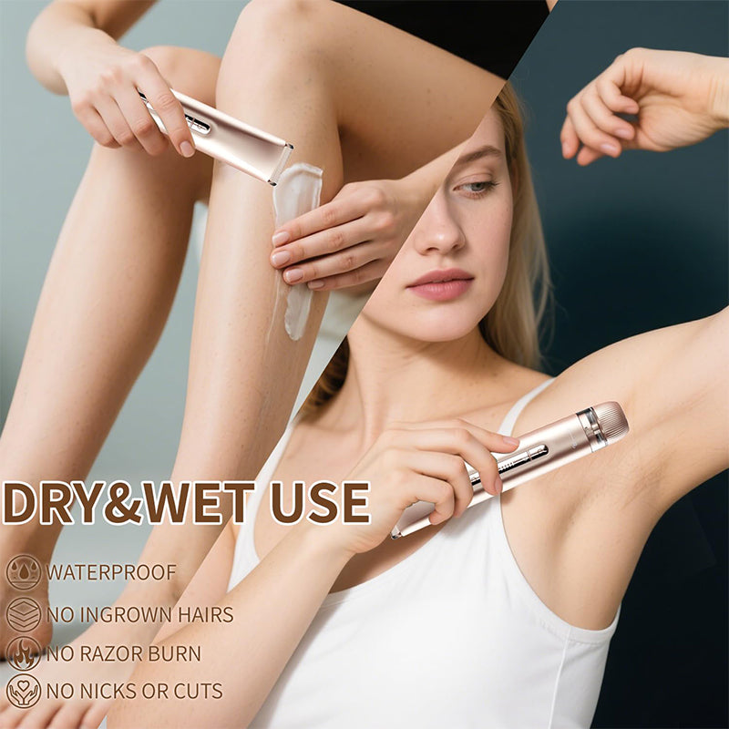 Sakerplus 2-in-1 Waterproof Bikini Trimmer