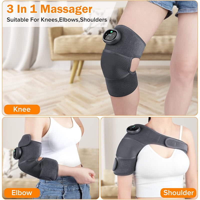 Sakerplus Heating Vibration Knee Shoulder Elbow Massager