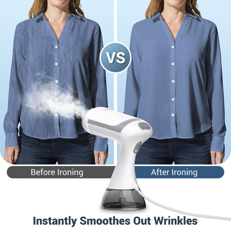 Sakerplus Handheld Travel Clothes Steamer