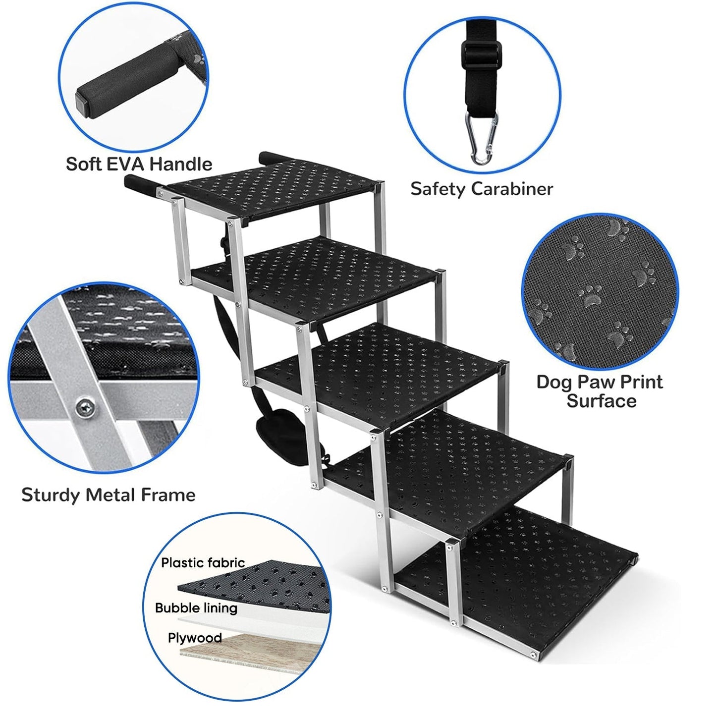 Sakerplus® Dog Ramps for Cars