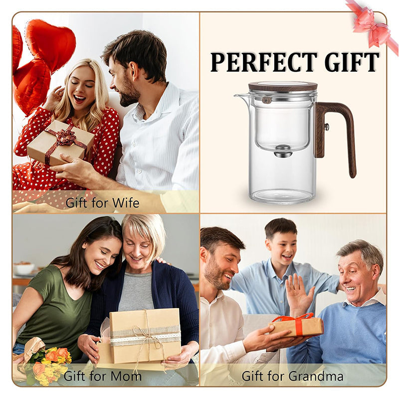 Sakerplus Enchanti Glass Tea Pot