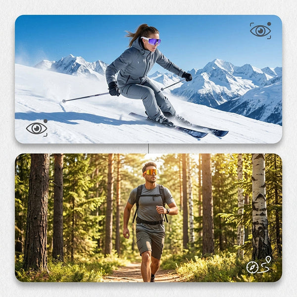 Sakerplus® Smart Cycling Camera Bluetooth Glasses