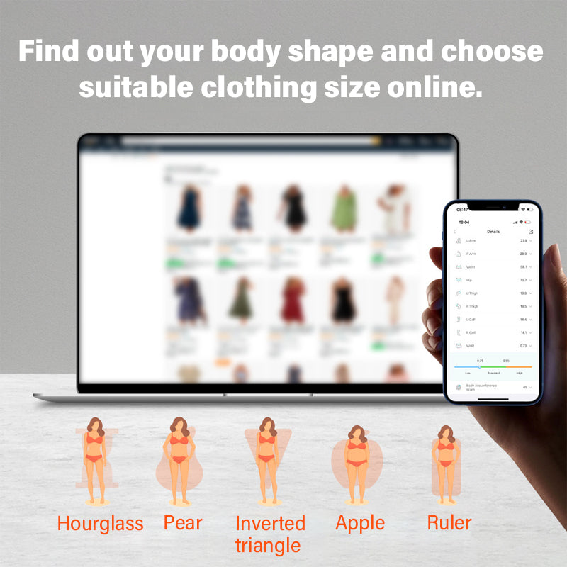 Sakerplus Bluetooth Smart Body Tape Measure