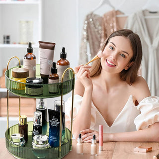 Sakerplus® 360 Rotating 3 Tier Organizer