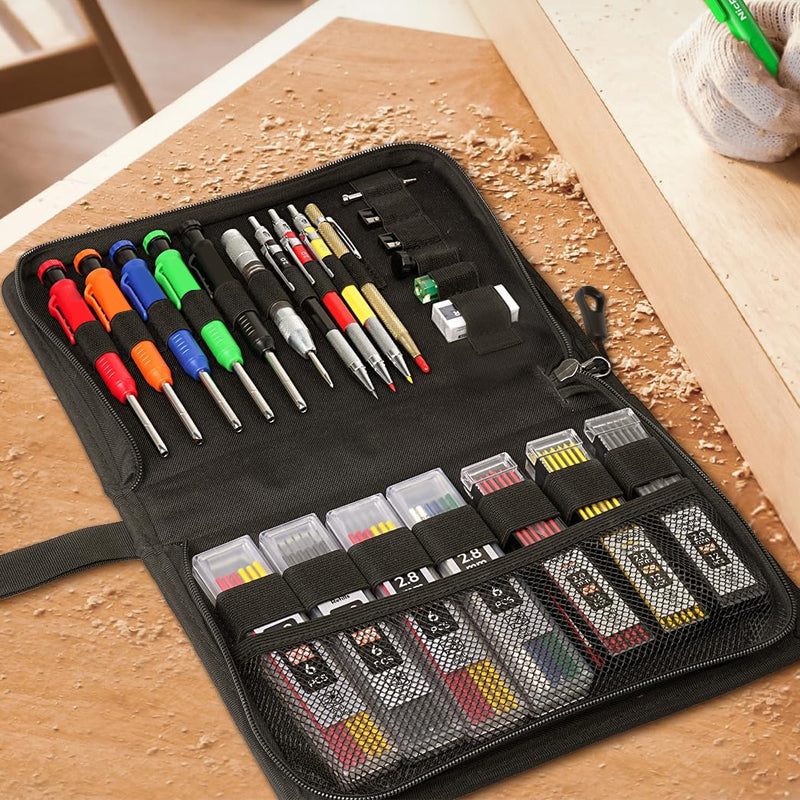 Sakerplus Carpenter Pencil Set With Sharpener