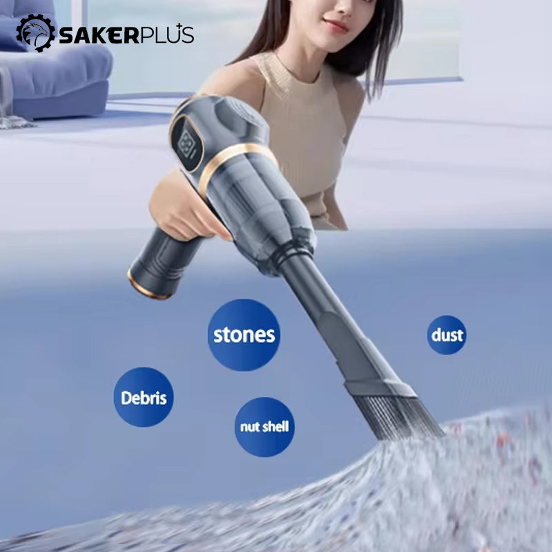 Sakerplus Handheld Cordless Car Vacuum Cleaner
