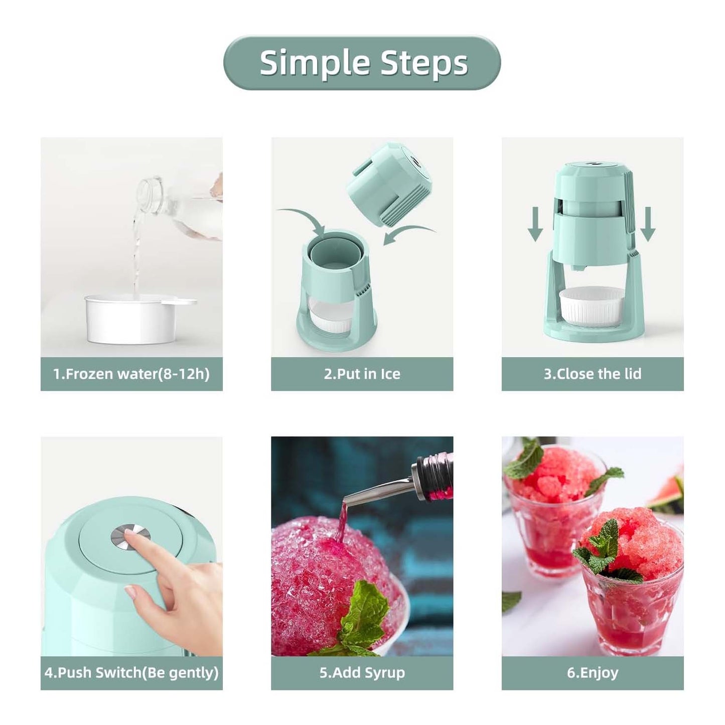 Sakerplus Shaved Ice Machine