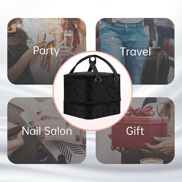 Sakerplus® Portable Nail Polish Organizer Case