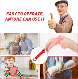 Sakerplus Retractable Magnetic Jar Opener