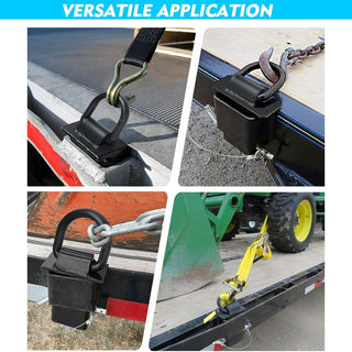 Sakerplus Heavy-Duty Stake Pocket D Rings