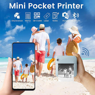Sakerplus® Portable Mini Thermal Photo Printer