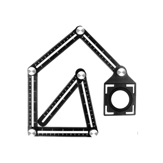 Amenitee Six-Sided Aluminum Alloy Angle Measuring Tool