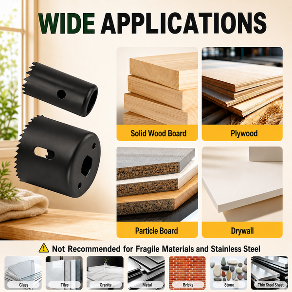 Sakerplus® Door Lock Installation Drilling Kit